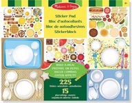 Samolepky Jedlo jedlo 225 Melissa Doug dosky Samolepky Jedlo jedlo 225 Melissa Doug dosky