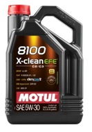 Syntetický olej Motul 8100 x-clean efe 5W-30 5L