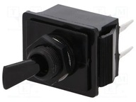 Prepínač ON-OFF 4pin 16A-250VAC / C17 Prepínač ON-OFF 4pin 16A-250VAC / C17