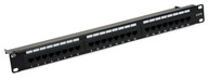 Patch Panel kat. 6 24 RJ-45 1U Signálové porty Patch Panel kat. 6 24 RJ-45 1U Signálové porty