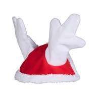 Vianočné klapky na uši Horze Santa Claus soba PONY Vianočné klapky na uši Horze Santa Claus soba PONY