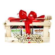 Valentínsky darček - sada 6 medov po 250g! Valentínsky darček - sada 6 medov po 250g!