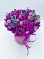 FlowerBox sušených kvetov, darček pre ženu