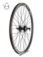 Predné koleso XMX 24" - strojček, kotúčová brzda Predné koleso XMX 24" - strojček, kotúčová brzda