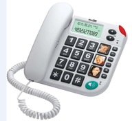 KXT480 BB šnúrový telefón, biely