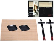 BLACK Sushi set pre 2 osoby - 7 prvkov