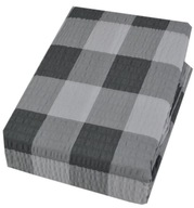 KÔRA POSTEĽNÁ KÔRA 160X200 BIELA BAVLNA 100% KOČKOVANÁ ŠEDÁ BIELA POĽSKO KÔRA POSTEĽNÁ KÔRA 160X200 BIELA BAVLNA 100% KOČKOVANÁ ŠEDÁ BIELA POĽSKO