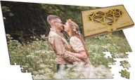 Puzzle darčeková krabička na výročie svadby Puzzle darčeková krabička na výročie svadby
