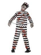 Kostým zombie väzňa Halloweenský kostým 122 Kostým zombie väzňa Halloweenský kostým 122