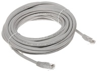 UTP RJ45 patch kábel pre PoE kamery CAT 6 10m UTP RJ45 patch kábel pre PoE kamery CAT 6 10m