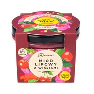 Smotanový lipový med - až 12% čerešňový, poľský med Smotanový lipový med - až 12% čerešňový, poľský med