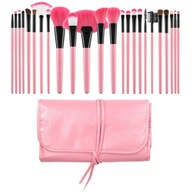 SET MIMO ŠTETCE NA MAKEUP V PÚZDRO - RUŽOVÉ - 24 ks. SET MIMO ŠTETCE NA MAKEUP V PÚZDRO - RUŽOVÉ - 24 ks.