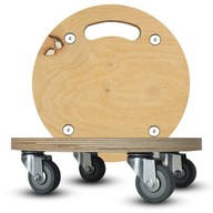 PLOŠINOVÝ VOZÍK NA PREPRAVU NÁBYTKU 400kg okrúhly PLOŠINOVÝ VOZÍK NA PREPRAVU NÁBYTKU 400kg okrúhly