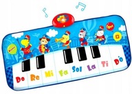 HUDOBNÁ INTERAKTÍVNA PODLOŽKA KLAVÍR SKOK A PREHRAJ NAHRÁVKY SMILY PLAY HUDOBNÁ INTERAKTÍVNA PODLOŽKA KLAVÍR SKOK A PREHRAJ NAHRÁVKY SMILY PLAY