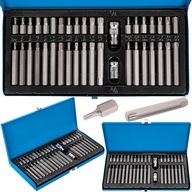 40 ks SADA KĽÚČOVÝCH BITOV TORX HEX SPLINE M 40 ks SADA KĽÚČOVÝCH BITOV TORX HEX SPLINE M