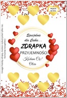 Valentínsky kupón na Valentína pre potešenie zo stieracích žrebov Valentínsky kupón na Valentína pre potešenie zo stieracích žrebov
