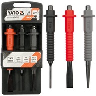YATO DIEROVAČE A REZAČ SADA 3 ks 125MM CRV YATO DIEROVAČE A REZAČ SADA 3 ks 125MM CRV