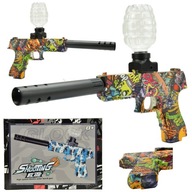 PUŠKA, AUTOMATICKÁ ZBRAŇ GLOCK, GÉLOVÉ GULE PUŠKA, AUTOMATICKÁ ZBRAŇ GLOCK, GÉLOVÉ GULE