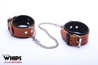 Putá-WHIPS dámske putá na nohy, koňak Putá-WHIPS dámske putá na nohy, koňak