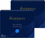 Náplne do pera Waterman Standard 2x8ks modré