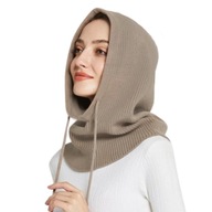 DÁMSKA KUKLA, PLETENÁ KAPUCKA, BÉŽOVÁ, ELEGANTNÁ KU KABÁTU DÁMSKA KUKLA, PLETENÁ KAPUCKA, BÉŽOVÁ, ELEGANTNÁ KU KABÁTU