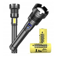 XHP90 USB zoom COB LED baterka + 2x LiitoKala batéria XHP90 USB zoom COB LED baterka + 2x LiitoKala batéria