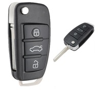 Púzdro DIAĽKOVÉHO KĽÚČA PRE AUDI A3 A4 A6 C6 A8 Púzdro DIAĽKOVÉHO KĽÚČA PRE AUDI A3 A4 A6 C6 A8