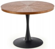 CARMELO Orechový okrúhly stôl do podkrovnej jedálne