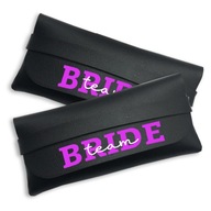 Čierne puzdro na okuliare nevesty vzor BRIDE TEAM Čierne puzdro na okuliare nevesty vzor BRIDE TEAM