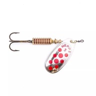 Mepps Comet DECOREE spinner SILVER/RED. Č. 5 Mepps Comet DECOREE spinner SILVER/RED. Č. 5