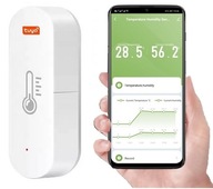TUYA ZIGBEE MINI SNÍMAČ TEPLOTY A VLHKOSTI TUYA ZIGBEE MINI SNÍMAČ TEPLOTY A VLHKOSTI