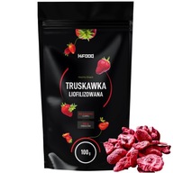 Jahody sušené mrazom 100g HiFOOD DELICIOUS Slices Jahody sušené mrazom 100g HiFOOD DELICIOUS Slices