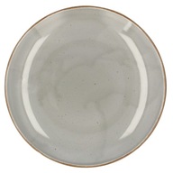 LIKED ART Jedálenský tanier 28 cm sivý