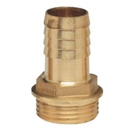 Mosadzný hadicový konektor 3/4" pre 25mm hadicu Mosadzný hadicový konektor 3/4" pre 25mm hadicu