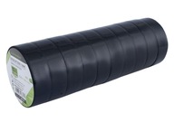 PVC izolačné pásky 15 mm x 5 m čierna sada 10 ks PVC izolačné pásky 15 mm x 5 m čierna sada 10 ks