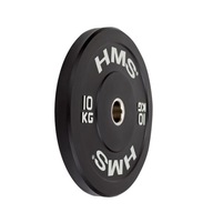 Pogumované závažie na činky 10kg oceľové závažie HMS Pogumované závažie na činky 10kg oceľové závažie HMS