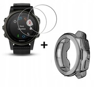Sada puzdra + 2x sklo 9H Garmin Instinct / Solar Sada puzdra + 2x sklo 9H Garmin Instinct / Solar