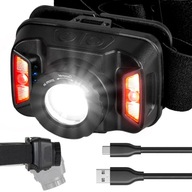 LED HLAVOVÁ LAMPA HLAVOVÁ LAMPA SNÍMAČ POHYBU BATÉRIE USB-C ZOOM PRO LED HLAVOVÁ LAMPA HLAVOVÁ LAMPA SNÍMAČ POHYBU BATÉRIE USB-C ZOOM PRO