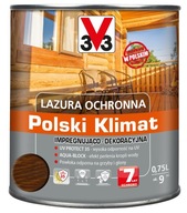V33 impregnačná a ochranná lazúra zlatý dub 0,75 V33 impregnačná a ochranná lazúra zlatý dub 0,75