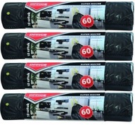 SUPER SILNÉ VRECKÁ NA ODPADKY S PÁSKOU 60L Kancelárske výrobky čierne 10 ks x 4 SUPER SILNÉ VRECKÁ NA ODPADKY S PÁSKOU 60L Kancelárske výrobky čierne 10 ks x 4
