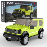 CADA TECHNICKÉ STAVEBNÉ BLOKY 192 PRVKOV SUZUKI JIMNY TERÉNNE AUTO 1:24