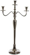 Svietnik Svietnik na 3 sviečky Strieborný 82 cm Svietnik Svietnik na 3 sviečky Strieborný 82 cm