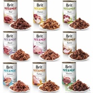 Brit Pate and Meat mokré krmivo MIX CHUTÍ 9x400g York Shih Tzu Maltese