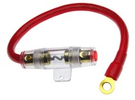 Držiak lampy s káblom + 80A poistka pre zosilňovač Držiak lampy s káblom + 80A poistka pre zosilňovač