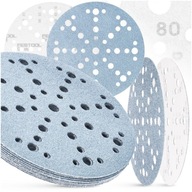 10x FESTOOL BRÚSNY DISK BRÚSNY PAPIER NÁMORNÍCKA MODRÁ S OTVORMI STF D150/48 P80 10x FESTOOL BRÚSNY DISK BRÚSNY PAPIER NÁMORNÍCKA MODRÁ S OTVORMI STF D150/48 P80