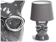 Malá keramická LED nočná lampa s tienidlom Malá keramická LED nočná lampa s tienidlom