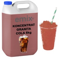 Sirup na GRANITY COLA KOLA 6kg koncentrát SLUSH 5L Sirup na GRANITY COLA KOLA 6kg koncentrát SLUSH 5L
