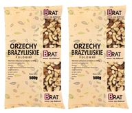 BRAZÍLSKE ORECHY, selén, polovice, 1kg BRAZÍLSKE ORECHY, selén, polovice, 1kg