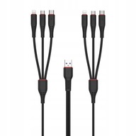 6v1 KÁBEL PRE NABÍJAČKU pre IPHONE MICRO USB TYP-C 6v1 KÁBEL PRE NABÍJAČKU pre IPHONE MICRO USB TYP-C