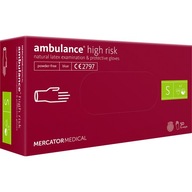 MERCATOR Ambulance High Risk S latexové rukavice MERCATOR Ambulance High Risk S latexové rukavice
